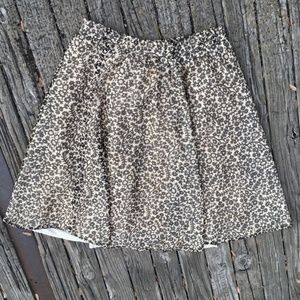 Vintage Skirts - Vintage Flirty & Floral A-Line Full Skirt Vintage Skirts - Vintage Flirty & Floral A-Line Full Skirt